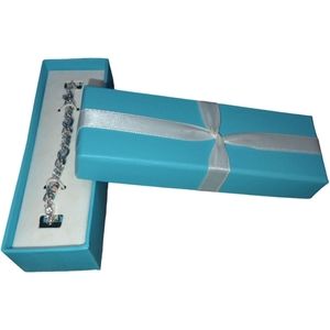 Silver tone tennis bracelet